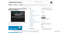 Desktop Screenshot of jornalismodebolso.wordpress.com