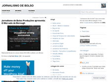 Tablet Screenshot of jornalismodebolso.wordpress.com
