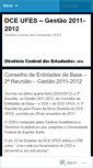Mobile Screenshot of dceufes.wordpress.com