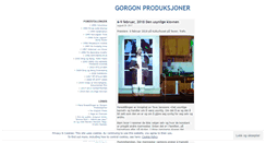 Desktop Screenshot of gorgonproductions.wordpress.com