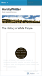 Mobile Screenshot of hardlywritten.wordpress.com
