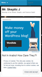 Mobile Screenshot of mrskepticj.wordpress.com