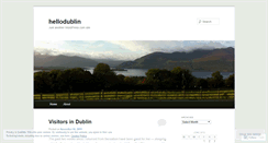 Desktop Screenshot of hellodublin.wordpress.com