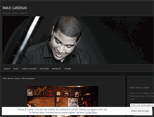 Tablet Screenshot of pablocardenaspiano.wordpress.com