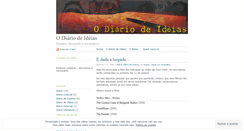 Desktop Screenshot of odiariodeideias.wordpress.com