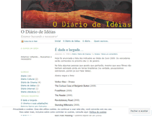 Tablet Screenshot of odiariodeideias.wordpress.com