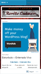 Mobile Screenshot of bonitocadaver.wordpress.com