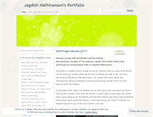 Tablet Screenshot of jagdishhathiramani.wordpress.com