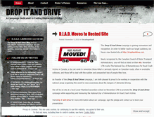 Tablet Screenshot of dropitanddrive.wordpress.com