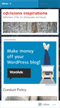 Mobile Screenshot of cdvisions.wordpress.com