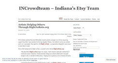 Desktop Screenshot of incrowdteam.wordpress.com