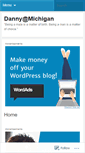 Mobile Screenshot of dannyatmichigan.wordpress.com