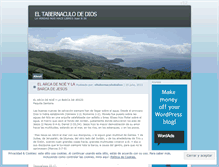 Tablet Screenshot of eltabernaculodedios.wordpress.com