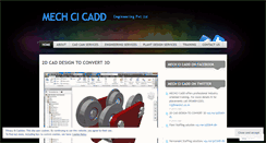Desktop Screenshot of mechcicadd.wordpress.com