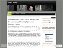 Tablet Screenshot of photoblawg.wordpress.com