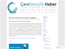 Tablet Screenshot of caregenclik.wordpress.com