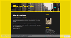 Desktop Screenshot of ilhadeconcreto.wordpress.com