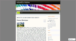 Desktop Screenshot of aditya89.wordpress.com