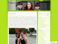 Tablet Screenshot of burkfamilyblog.wordpress.com