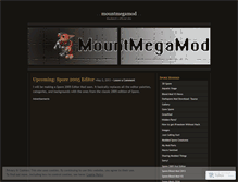 Tablet Screenshot of mountmegamod.wordpress.com