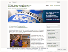 Tablet Screenshot of ncaacentralregional.wordpress.com