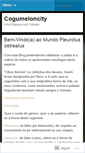 Mobile Screenshot of cogumeloncity.wordpress.com