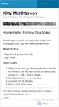 Mobile Screenshot of kittymckitterson.wordpress.com