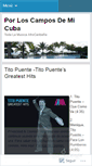 Mobile Screenshot of porloscamposdemicuba.wordpress.com