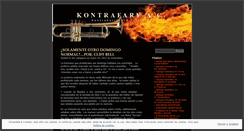 Desktop Screenshot of kontrafary.wordpress.com