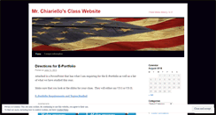 Desktop Screenshot of mrchiariello.wordpress.com