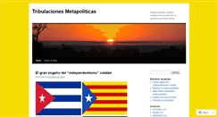 Desktop Screenshot of adversariometapolitico.wordpress.com