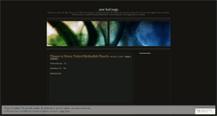 Desktop Screenshot of newleafyoga.wordpress.com