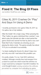 Mobile Screenshot of fixedit.wordpress.com