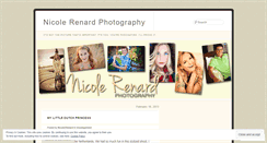 Desktop Screenshot of nicolerenardphotography.wordpress.com