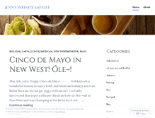 Tablet Screenshot of infineat.wordpress.com