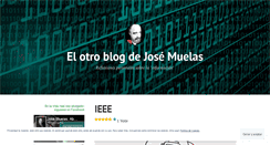 Desktop Screenshot of josemuelas.wordpress.com