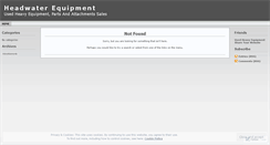 Desktop Screenshot of hwequipment.wordpress.com