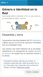 Mobile Screenshot of generoidentidad.wordpress.com