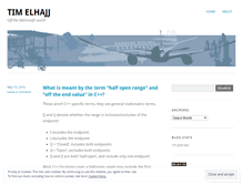 Tablet Screenshot of elhajj.wordpress.com