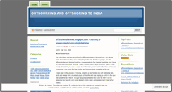 Desktop Screenshot of offshoreindianews.wordpress.com