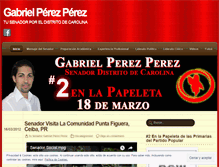 Tablet Screenshot of gabrielperez2012.wordpress.com