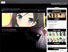 Tablet Screenshot of anigifs.wordpress.com