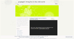 Desktop Screenshot of junglegirl.wordpress.com