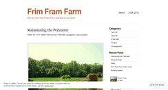 Desktop Screenshot of frimframfarm.wordpress.com