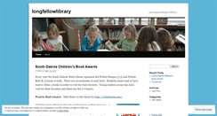 Desktop Screenshot of longfellowlibrary.wordpress.com