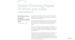 Desktop Screenshot of coowboycoloringpages56.wordpress.com