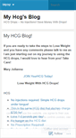 Mobile Screenshot of myhcg.wordpress.com