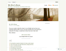 Tablet Screenshot of myhcg.wordpress.com