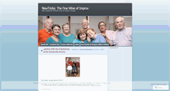 Desktop Screenshot of newtricksimprov.wordpress.com