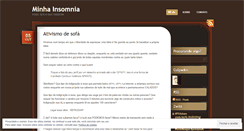 Desktop Screenshot of minhainsomnia.wordpress.com